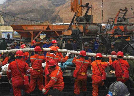 公司產(chǎn)品在王家?guī)X搶險救援